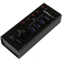 StarTech.com STARTECH Hub USB 3.0 Voedingsadapter van 4 poorten met 3-poorts USB-oplaadstation (2 x 1A, 1 x 2A)