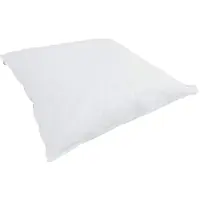 vidaXL Winter Duvet met kussen 2 st Wit Donsveer