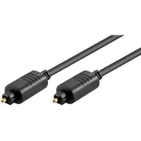 Goobay Toslink M/Toslink M - 5mm - fiber optische kabel - fiber optic cable - audio kabel - 1.5 meter