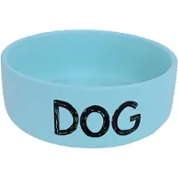Boon Voerbak Hond Dog Blauw D 19 H 7,5 Cm
