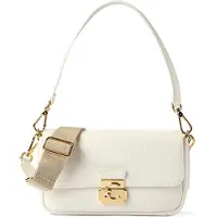 Coccinelle Handtas 'C-Me Lock Medium' parelwit