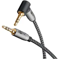 Goobay Plus 3,5mm Jack kabel | haaks | 3 meter