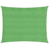 vidaXL Zonnezeil 160 g/m² 3,5x4,5 m HDPE lichtgroen