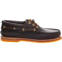 Timberland Mocassins 'CFTB Boat Shoe DK BRN F Grain' bruin
