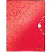 Leitz 4629 WOW documentenbox rood 30 mm (250 vel)