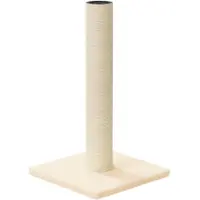 vidaXL Krabpaal 22x22x45 cm crèmekleurig