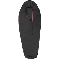 Pajak - Sleeping Bag Liner - Reisslaapzak Short, grijs/zwart