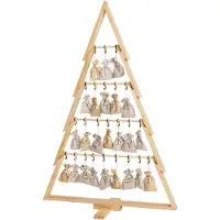 Sonstiges Howa Deko kerstboom van hout met adventskalender om te vullen – een stijlvolle adventsdecoratie en kerstkalender in één. (8808)