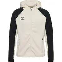 Hummel Sportsweatvest 'Cima 2.0' zwart / offwhite