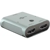 Goobay HDMI switch | | 2-poorts (8K@60Hz, HDCP, Bi-directioneel)