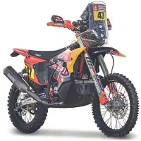 Maisto Voertuig Moto Red Bull KTM 450 Rally Dakar 2024 47 Benavides 1/6