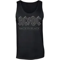 AC/DC Shirt 'Back In Black' zwart