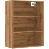 vidaXL Wandplank, ambachtelijk eikenhout, 69,5 x 32,5 x 90 cm