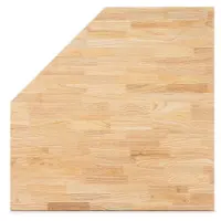 HBM 87 cm Massief Houten Hoek Werkblad voor Werkplaatsinrichting