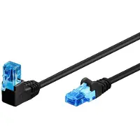 Goobay U/UTP Cat 6a kabel haaks -