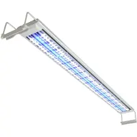 vidaXL Aquariumlamp LED IP67 100-110 cm aluminium