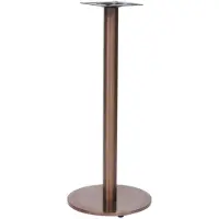 vidaXL Bistrotafelpoot Ø45x107 cm roestvrij staal goudkleurig