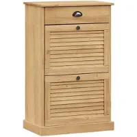 vidaXL Schoenenkast VIGO 60x35x96 cm massief grenenhout