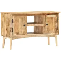 vidaXL Dressoir 100x35x60 cm massief mangohout