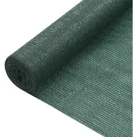 vidaXL Privacynet 75 g/m² 1,5x50 m HDPE groen