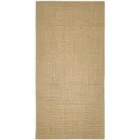 vidaXL Vloerkleed 100x200 cm natuurlijk sisal