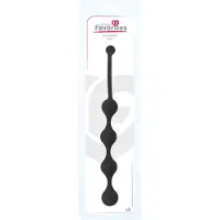 Dream Toys All Time Favorites vier Beads Anal Anale kralen - Zwart - 24.5 cm