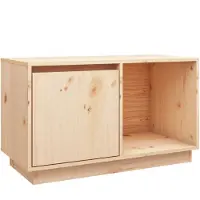 vidaXL Tv-meubel 74x35x44 cm massief grenenhout