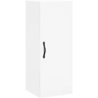 vidaXL Wandkast 34,5x34x90 cm bewerkt hout wit