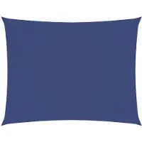 vidaXL Zonnescherm rechthoekig 4x5 m oxford stof blauw