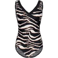 Pastunette Dames Badpak - Zebra - Corrigerend - Maat 38