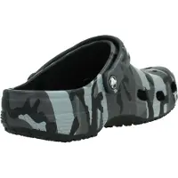 Crocs Klomp Unisex Classic Camouflage Black/Slate Grey-Schoenmaat 37 - 38