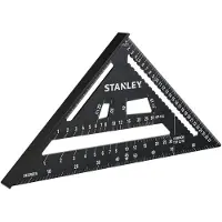Stanley 300mm Bouwdriehoek aluminium - STHT46102-0