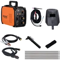 Kibani Lasapparaat TIG-200S incl. 2 kg laselektroden - TIG & MMA Lasapparaat tot 4.0 mm - IGBT-Inverter-Technologie - Compact en Lichtgewicht - Elektrisch Lasapparaat 220V - RVS / Elektrode Lassen