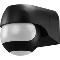 Goobay 2-Zone Motion Detector, Tiltable/Swivelling, black