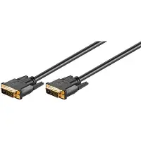 Goobay DVI-I kabel - DVI-I male naar DVI-I male - Dual Link (24+4+1 Polig)