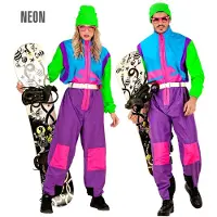 Widmann Retro snowboarder kostuum Otto