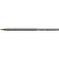 Faber-Castell - Lot de 12 - Crayon "GRIP 2001" , triangulaire, 2B