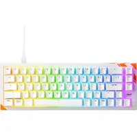 Cherry K5 PRO TMR COMPACT, Kabel, USB, Mechanische schakelaar, QWERTY-indeling, RGB LED-verlichting, Oranje, Wit