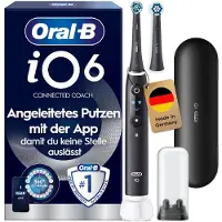 Oral-B iO Series 6 Black Lava Elektrische Tandenborstel + 1 extra opzetborstel