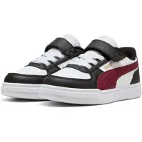 Puma Caven III sneakers - zwart/wit/rood Jongens/Meisjes - maat 28