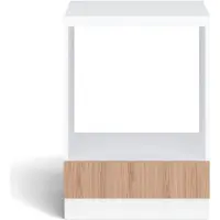 Blumfeldt Ovenkast - Moderne ovenkast met 30 mm MDF-werkblad, Verstelbare ABS-voeten, Melaminegecoat oppervlak, Aluminium grepen, Duurzame materialen