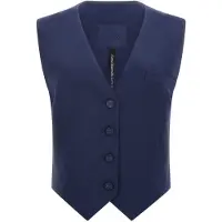 Guess Marciano GUESS Sl Theoline Perfect Blackened Blue Maat: XS | Gilets Outlet | Dames | Blauw