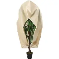vidaXL Plantenhoezen met ritssluiting 70 g/m² 3,93x3,5 m