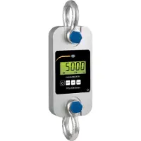 Pce Instruments -DDM 5WI Kraanweegschaal Weegbereik (max.) 5000 kg werkt op batterijen Metaal