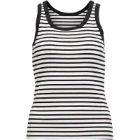 Object Top 'OBJ Moli' zwart / wit