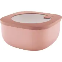 Guzzini - Eco Store&More'- Opbergdoos (ondiep) - 975ml - Peach Blossom Pink