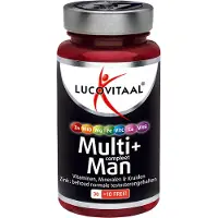 Lucovitaal 2+3 gratis | Multi+ compleet Man (40 tabletten)