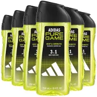 Adidas 6x Shower Gel Pure Game 250 Ml