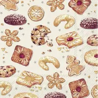 IHR Lunch servetten - Baked Cookies cream
