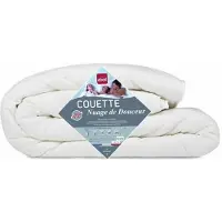 Abeil Couette NUAGE de DOUCEUR 200x200 cm blanc